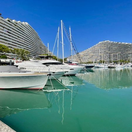 #41 Marina Riviera Bay - Marine Baie Des Anges - Studio Vue Mer Et Port 卢贝新城 外观 照片